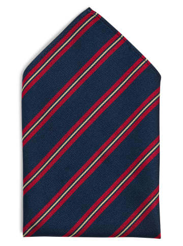 Finshley & Harding London Fliegen und Einstecktuch in marine - 0001