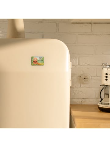 Mr. & Mrs. Panda haftmagnet Roter Panda Design mit Spruch in Weiß