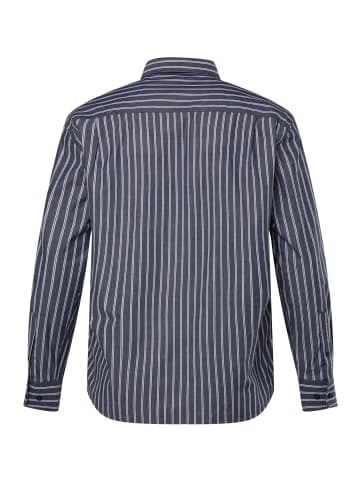 Men Plus Hemd in navy blau