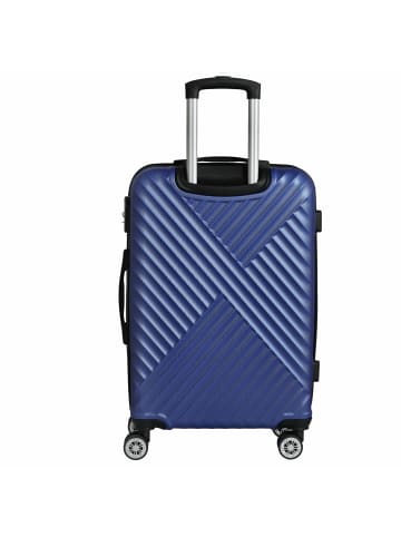 Paradise by CHECK.IN Kingston - 4-Rollen-Trolley 67 cm (lila) in blau