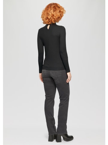 QS T-Shirt in 9999_schwarz