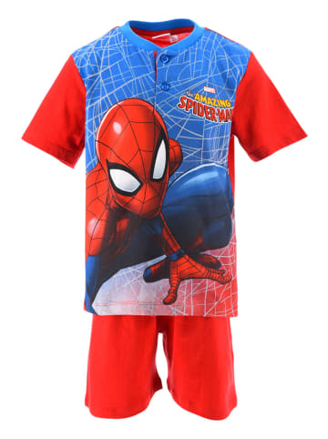 Spiderman Schlafanzug kurz Spider-Man in Rot