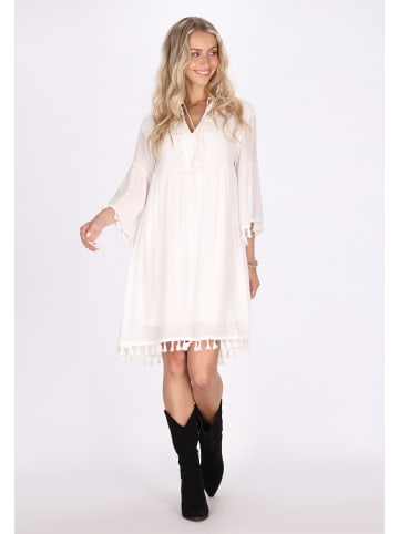IZIA Damen Kleid in Weiss