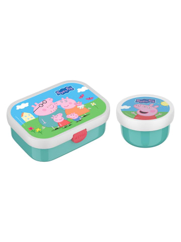 Mepal 2er Set Obst- und Bentobox Campus (2025) in 300 & 750 ml in Peppa Pig