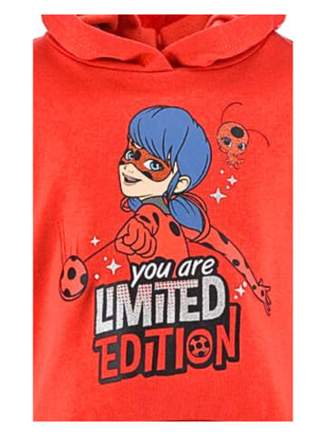 Miraculous Hoodie Miraculous Ladybug mit Glitzer in Rot