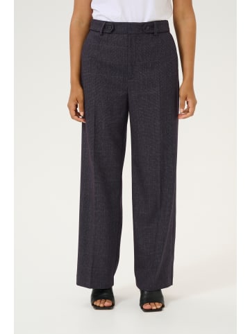Kaffe Hose KApernilla Loose fit in Dark Grey Check