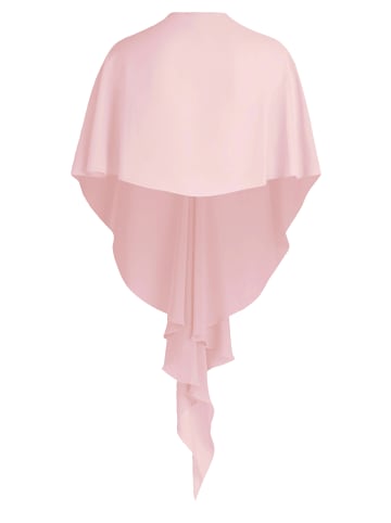 Vera Mont Chiffonstola mit Volant in Foggy Rose