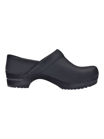 Sanita Clogs in Schwarz