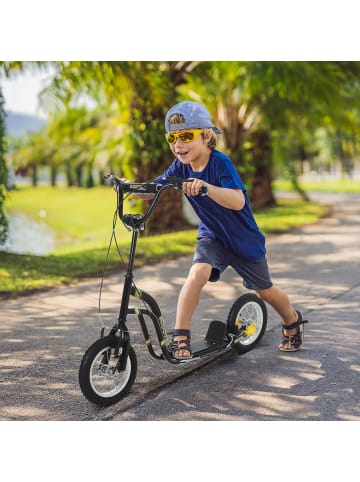 HOMCOM Kinderscooter 120L x 58B x 85-95H cm