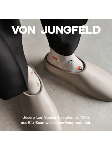 von Jungfeld Motivsocken Signature Icons SET in Signature Icon Set 6
