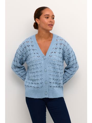 Kaffe Strickjacke KAelena Regular fit in Faded Denim
