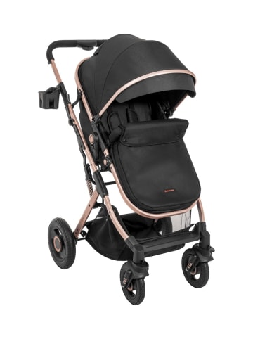 Kikkaboo Kinderwagen Scarlett 2 in 1 in schwarz