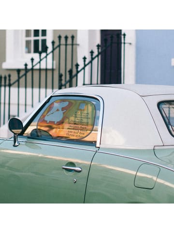 Mr. & Mrs. Panda Sonnenschutz Auto Einhorn Prinzessin Design mit... in Weiß