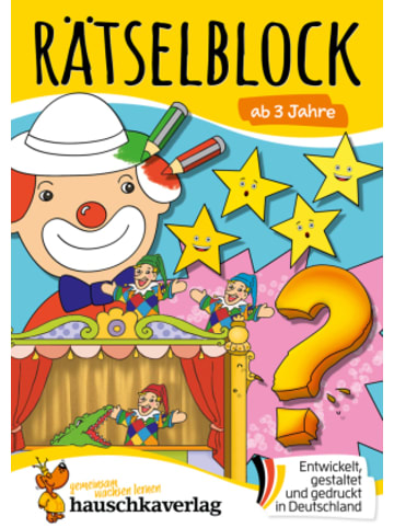 Hauschka Buch - Rätselblock ab 3 Jahre - Band 1