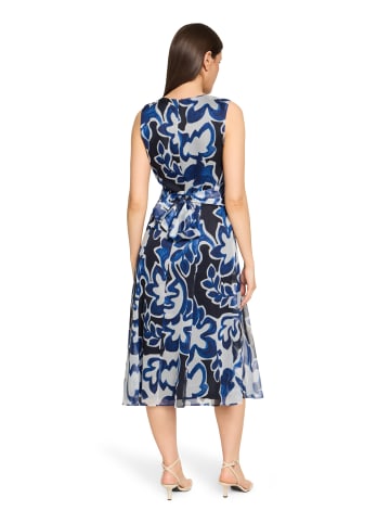 BETTY & CO Kleid in indigo weiß - 0001