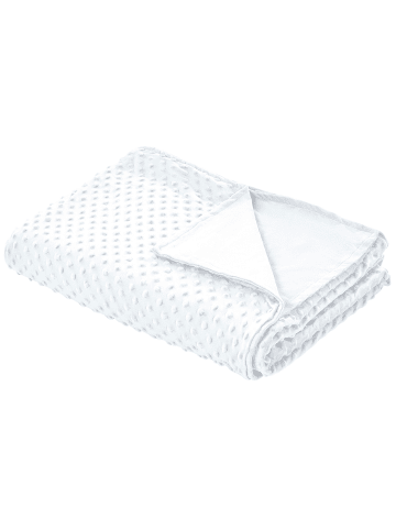 Beliani Bezug für Gewichtsdecke CALLISTO in Weiß