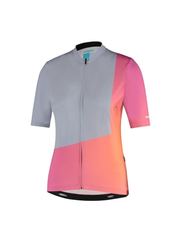 SHIMANO Short Sleeve Jersey Woman's  SUMIRE in Blue/Pink