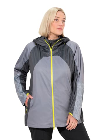 Ulla Popken Funktionsjacke in graphitgrau
