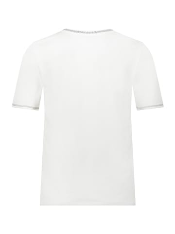 Betty Barclay Basic Shirt mit Aufdruck in Patch Cream/Brown