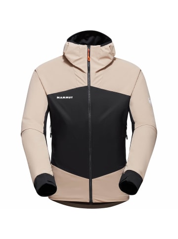 Mammut Hybridjacke Taiss mit Kapuze in Beige