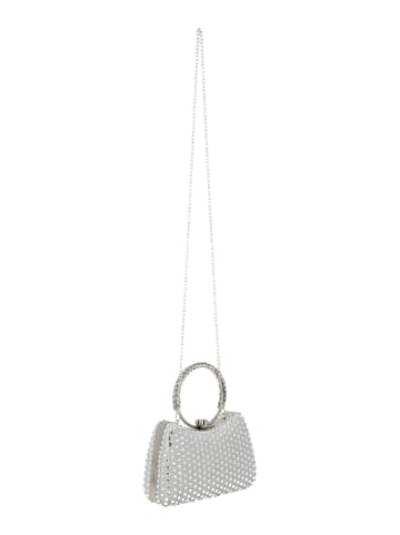 faina Women Handbag in Silver