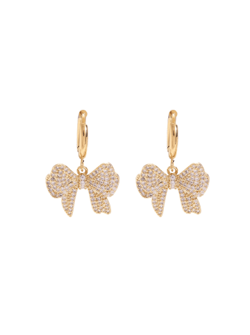 CALA ROSE Ohrring FESTIVE BOW in Gold