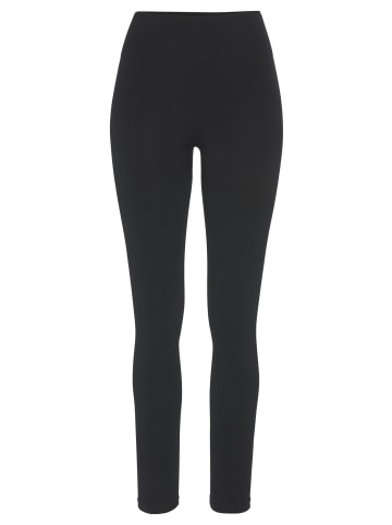 LASCANA Seamless Leggings in schwarz