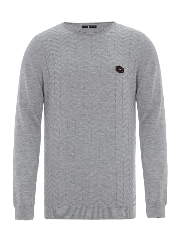 Cipo & Baxx Strickpullover in LIGHTGREY