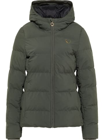 myMo Winterjacke in Dunkeloliv