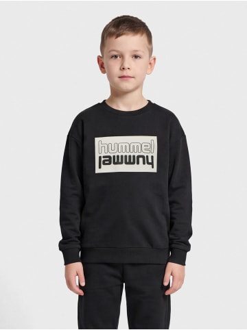 Hummel Sweatshirt Hmlduo Kinder in BLACK