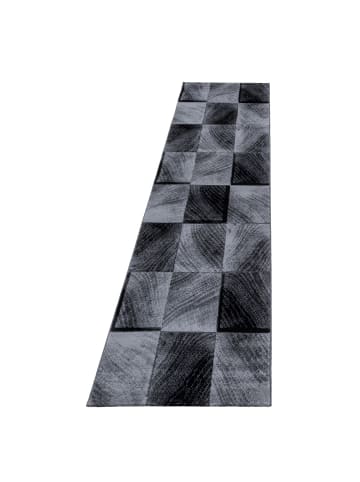 Teppich Boss Kurzflor Teppich Pago Schwarz