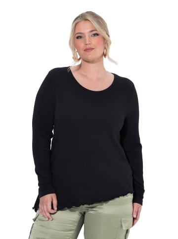 MIAMODA Pullover in schwarz