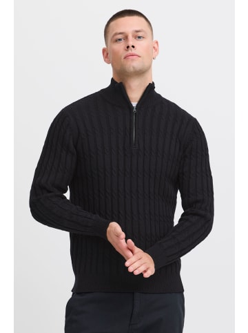 INDICODE Troyer IDPaulo 35414MM Strickpulli mit Stehkragen in Schwarz