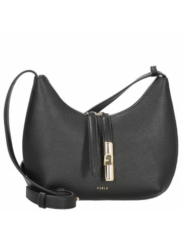 Furla Goccia S - Schultertasche 22 cm (ciccolato) in nero