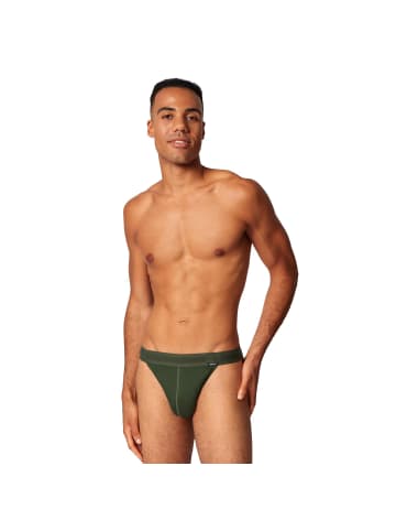 Skiny Slip 2er Pack in Dunkelgrün