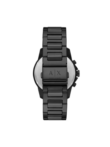 Armani Exchange Armbanduhr The Black Chronograph in schwarz