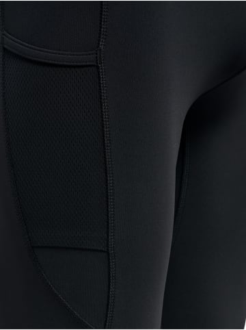 Newline Verstellbare Taille Leggings Reflektierend Logo Men's Core Herren in BLACK