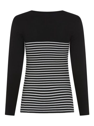 Kangaroos Langarmshirt in schwarz-weiß