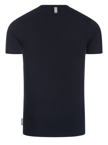 Bikkembergs Rundhals T-Shirt für Herren in schwarz
