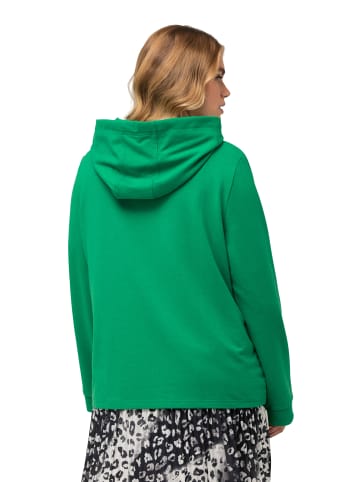 Ulla Popken Sweatshirt in smaragdgrün