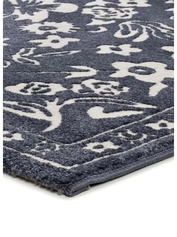 Atticgo Kurzflor-Teppich AMARA in blau/mehrfarbig