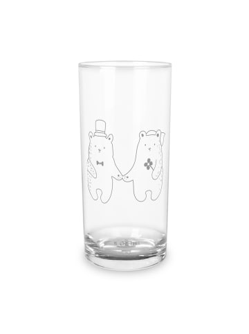 Mr. & Mrs. Panda Tumbler Bär Heirat ohne Spruch in Transparent