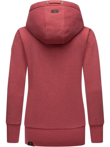 ragwear Sweatjacke Neska Zip in Raspberry23