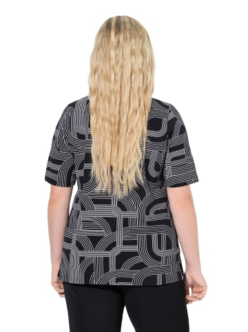 Ulla Popken Shirt in schwarz