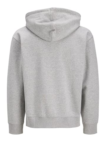 Jack & Jones Kapuzenpullover in Light Grey Melange