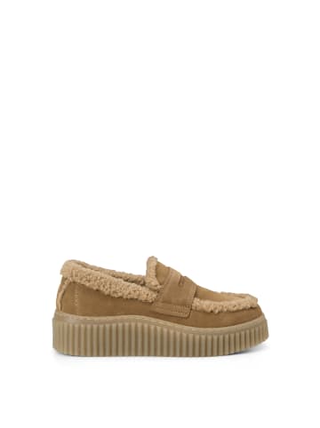 Marc O'Polo Plateau-Loafer Model Bianca in Pure Camel