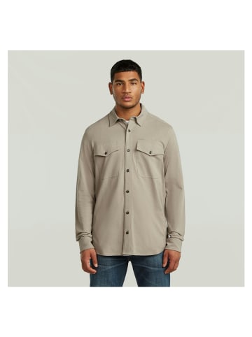 G-Star Raw Langarmhemd in elephant skin