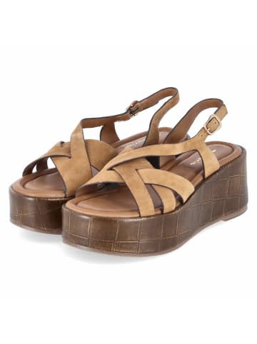 Tamaris Plateausandalen in braun