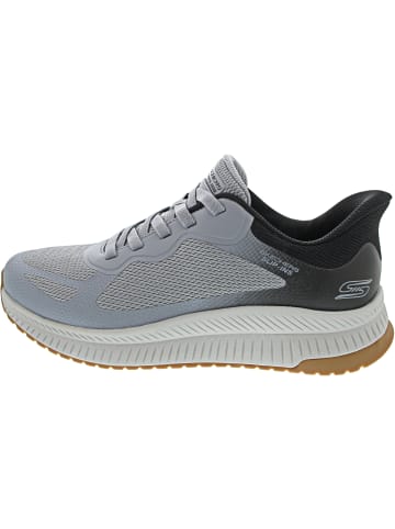 Skechers Slip-Ins: Bobs Squad 4 Slipper Grau