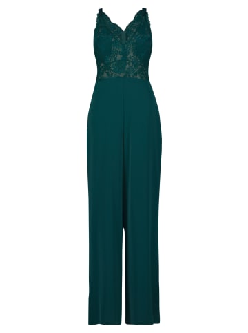 Vera Mont Jumpsuit mit Spitze in Mystic Emerald